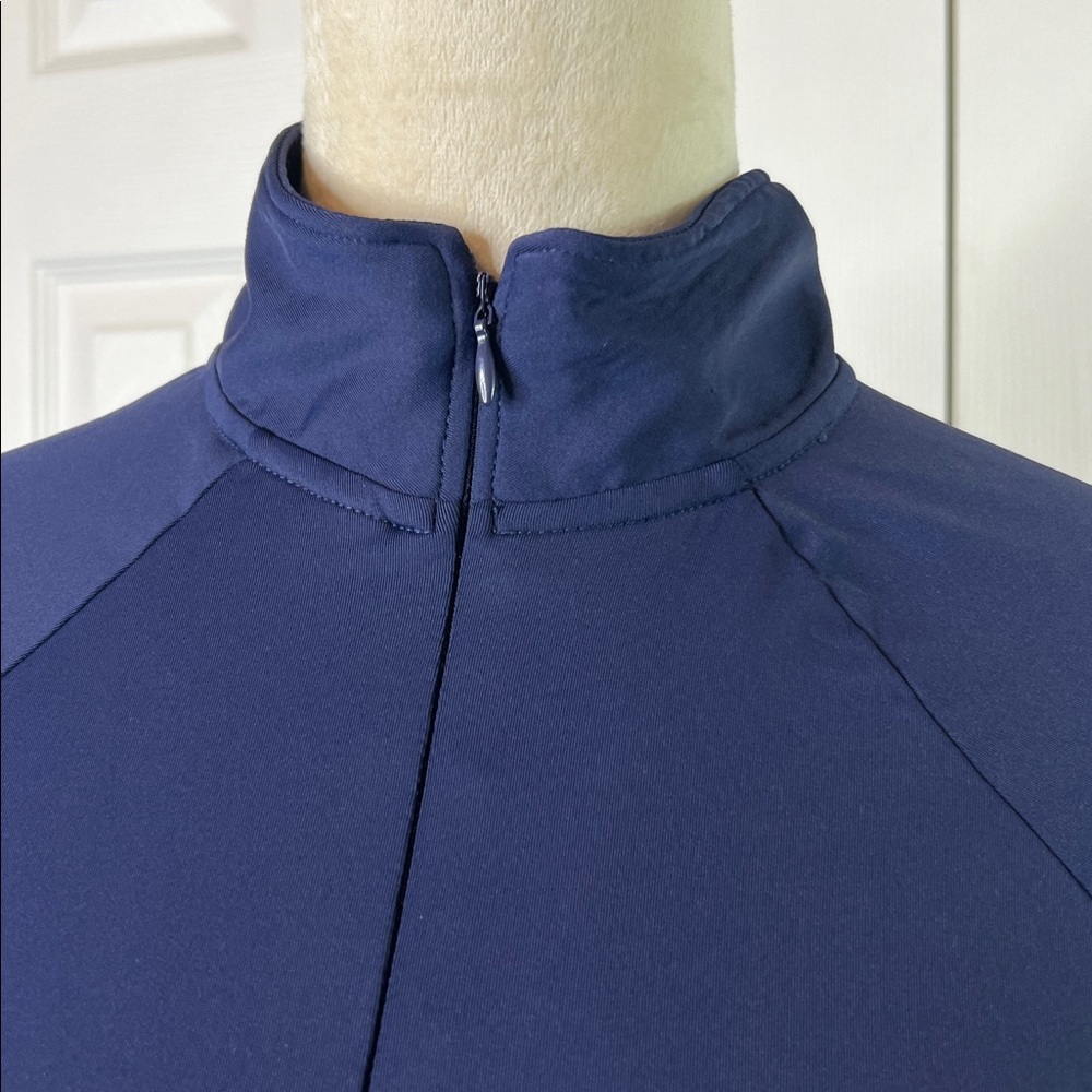 Lands' End Women's Quarter Zip Pullover Size L